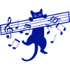 Cute Cat Music Musician Musical Instrument