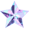 Pastel Star Neon Skyline