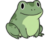 Cuddly Frog Cartoon Cute Kids Frog