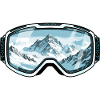 Ski Goggles Mountains - Ski & Snowboard