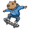 Capybara Skateboard