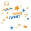 Magic instead of normality
