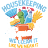 Funny Cleaning Design