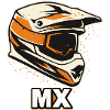 Casque MX Motocross – Pilote tout-terrain