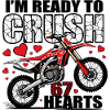 Crush Ready Moto Hearts