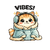 CatsVibes Hoodie DJ Cat