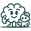 Friendly Cloud Duo Illustration