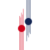Red-Blue Geometric Pulse