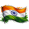 Indien Flagge 