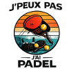 Jpeux Pas J'ai Padel Retro