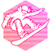 Conception compacte de snowboard pour snowboard