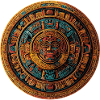 Aztec Sunstone Mandala
