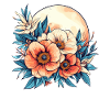 Moonlight Flower Circle