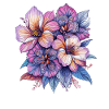 Colour explosion Blossoms