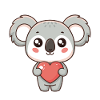 Koala Sweet Heart