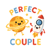 Couple Parfait : Planète et Aventure Rocket.