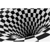 Vortex damier noir et blanc