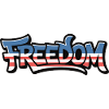 Freedom Typography Statement Design