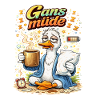 Goose tired – coffee first