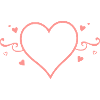 Saint-Valentin Cœur Rose, St.valentin