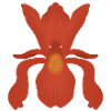 Crimson Iris Flame