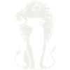 Regal Lion Silhouette