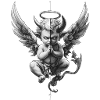 Angels and Devils: Black and White