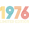 1976 Limited Edition Vintage 50 Jaar Jubileum