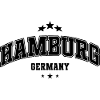 Hamburg Arch lettering