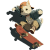 Skateboarding Cat Streetwear
