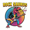 Rock Saurus Guitar Hero