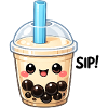 Kawaii Boba Milk Tea Mug