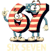 US Flag 67 Memes Six Seven