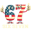 US Flag 67 Memes Six Seven