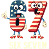 US Flag 67 Memes Six Seven