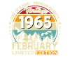 61e anniversaire février 1965 Millésime