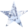 Star Winter Snow Digital Art