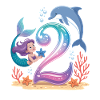 Sirène 2e anniversaire 2 ans