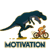 Tyrannosaurus Rex Race Motivation