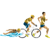Triathlon Relay: Swim-Cycle-Run