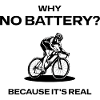 Cyclist silhouette