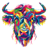 Bull Art Animal