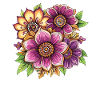 Bright Floral Blooms