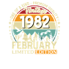 44e anniversaire février 1982 Millésime