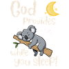 Jesus - Koala - God provides - christian -Faith