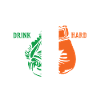 Irisches Pub-Boxteam