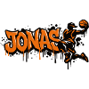 JONAS Graffiti Basketball
