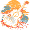 Ukulele Illustration