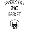  j'peux pas j'ai basket
