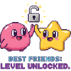 Best Friends BFF Pixel Gaming Level Up